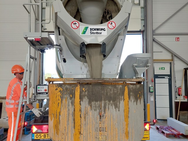 Lossen zonder goot