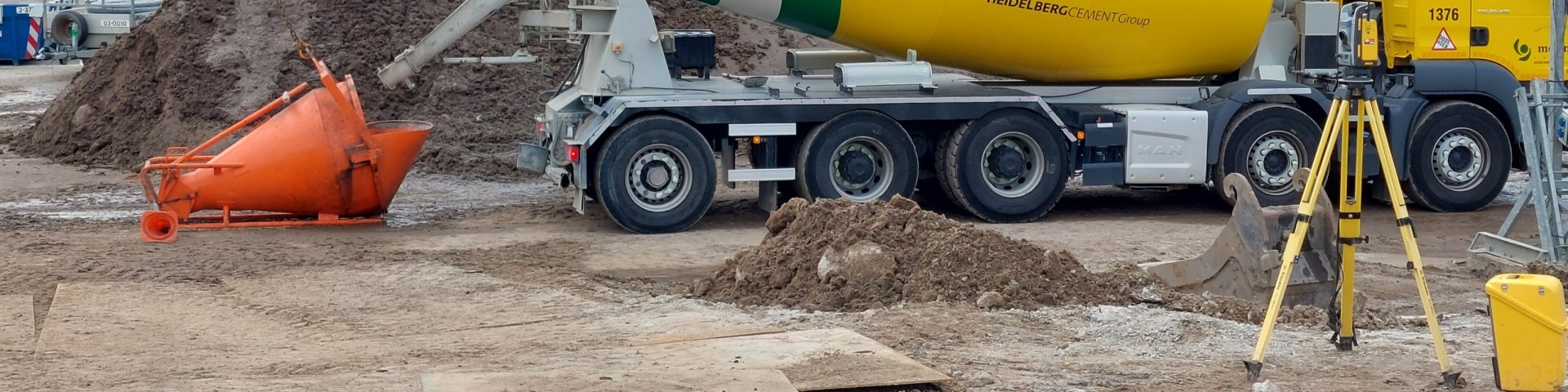 Veilig op verschillende manieren betonmortel lossen